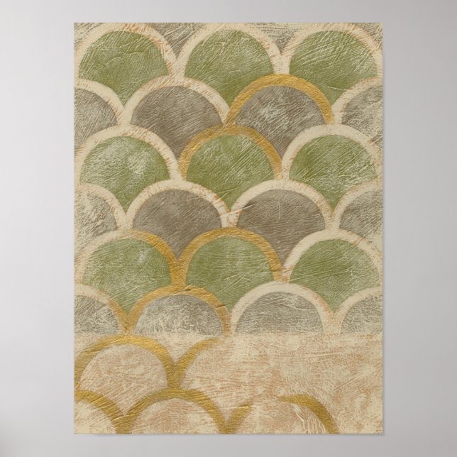 Poster Carrelage de pierre design par Chariklia Zarris (Devant)