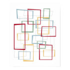 Carrés funky rétro du milieu du siècle