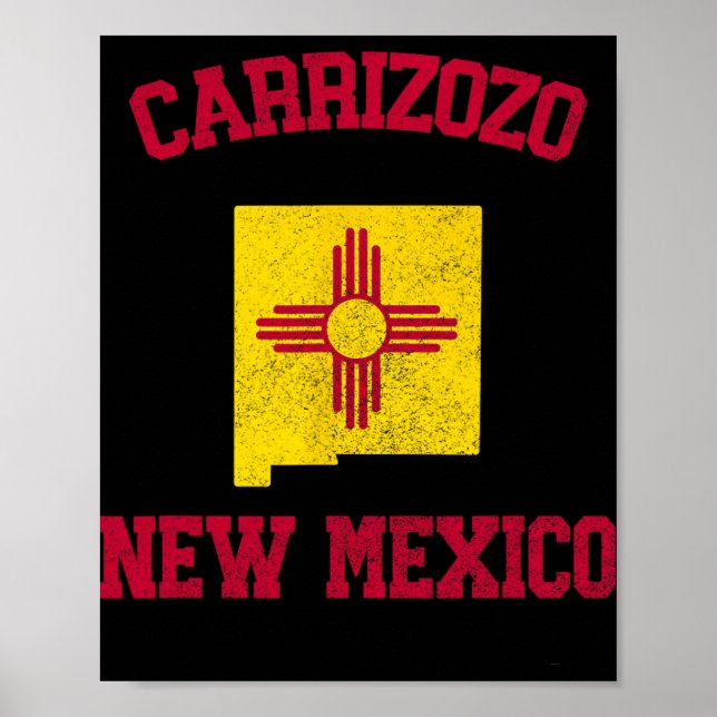 Poster Carrizozo New Mexico  (Devant)