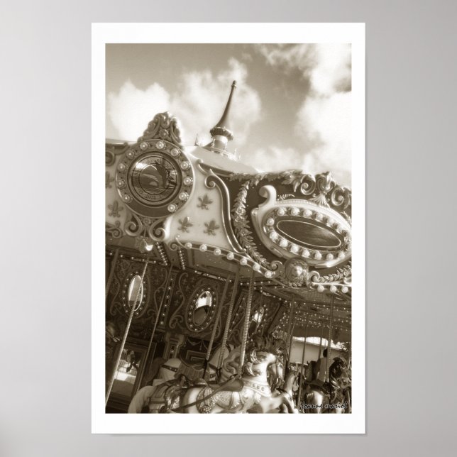 Poster Carrousel 8 Imprimer (Devant)