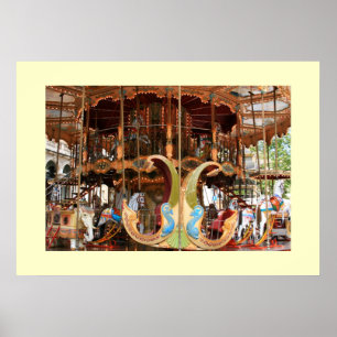 Poster Carrousel à l'Horloge