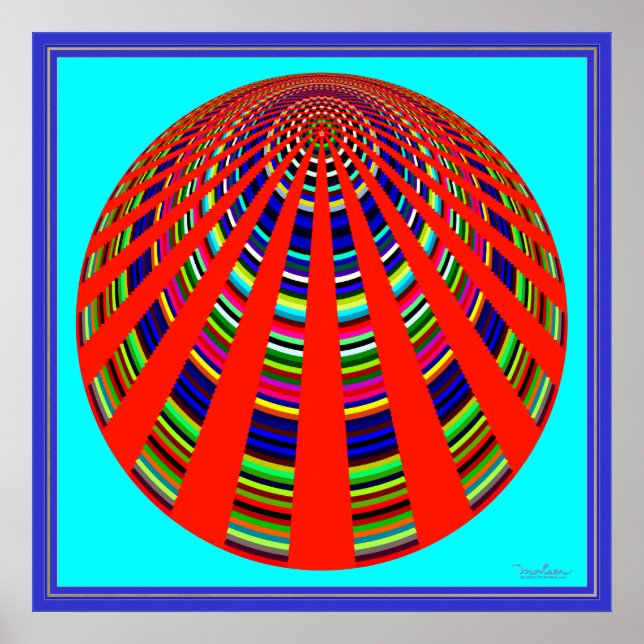 Poster Carrousel de rotation (Devant)