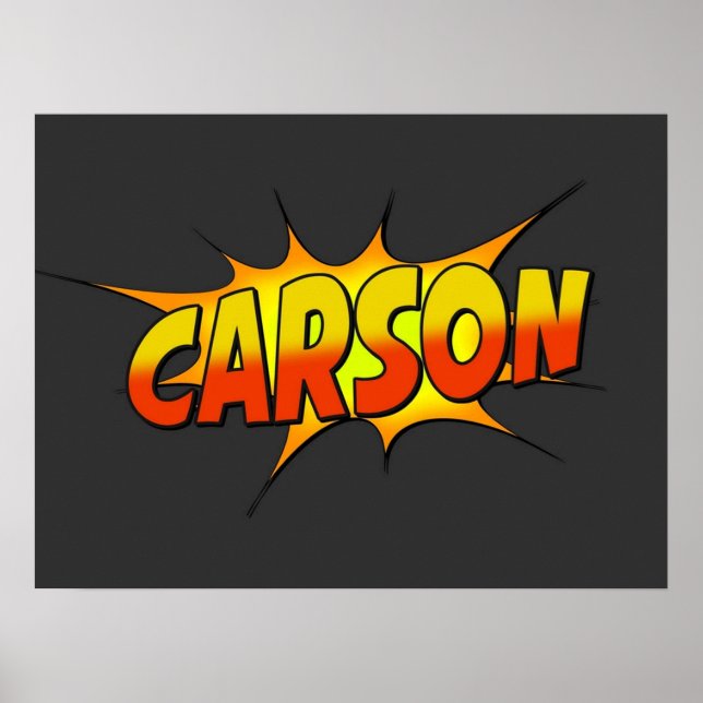 Poster Carson (Devant)