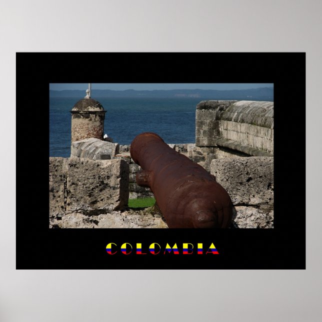 Poster Cartagena Colombia (Devant)
