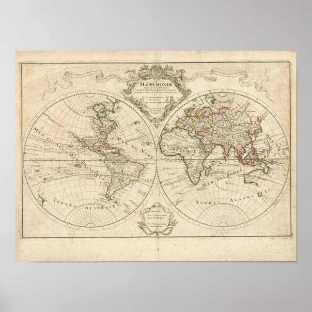 Poster Carte 2 (Devant)