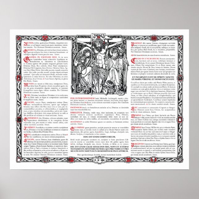 Poster Carte Centre Altar (Devant)