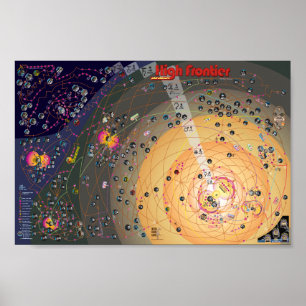 Poster Carte d'affiche, 2e édition Colonisation de haute 