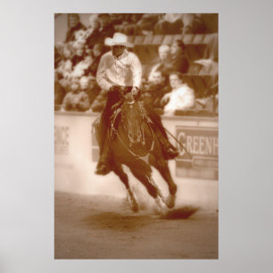Poster Carte d'art de Ride 'Em Cowboy