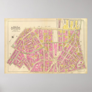 Poster Carte de Boston 28