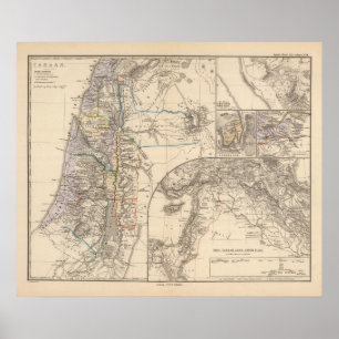 Poster Carte de Canaan