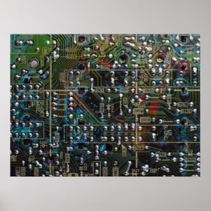 Poster Carte de circuit