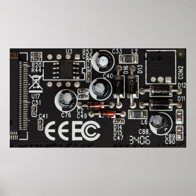 Poster Carte de circuit (Devant)