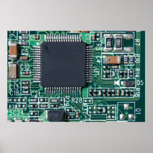Poster Carte de circuit