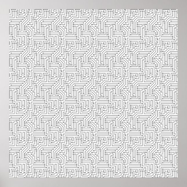 Poster Carte de circuit (Devant)