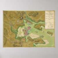 Carte de la guerre révolutionnaire du port de Bost