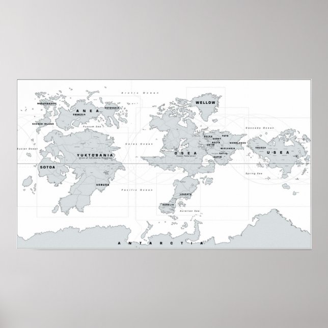 Poster Carte de l'ennemi (Devant)
