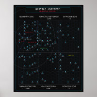 Carte de l'étoile HOSTILE