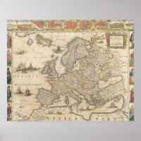 Carte de l'Europe 6
