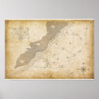 Poster Carte de Nightlord FUGUE