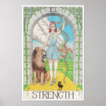 carte de tarot de la force
