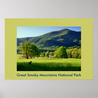 Poster Carte de voeux photo Cade's Cove
