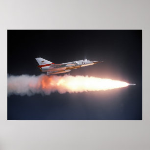 Poster Carte Delta F-106