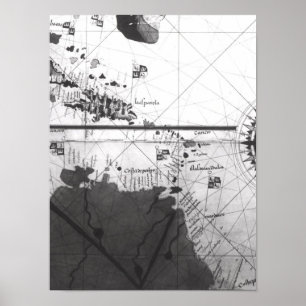 Poster Carte des pays