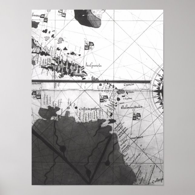 Poster Carte des pays (Devant)