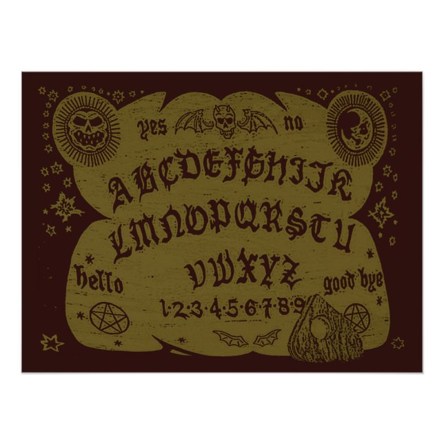 Poster Carte d'esprit (Devant)