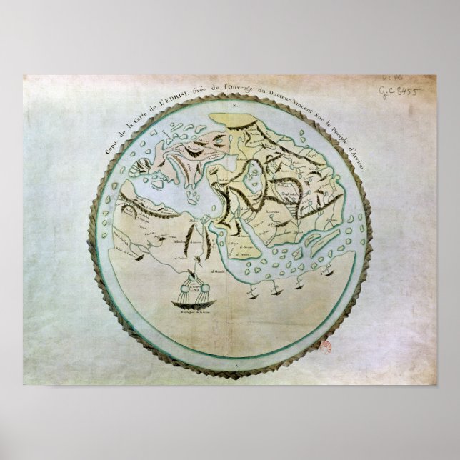 Poster Carte du monde (Devant)