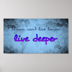 Poster Carte du monde avec devis