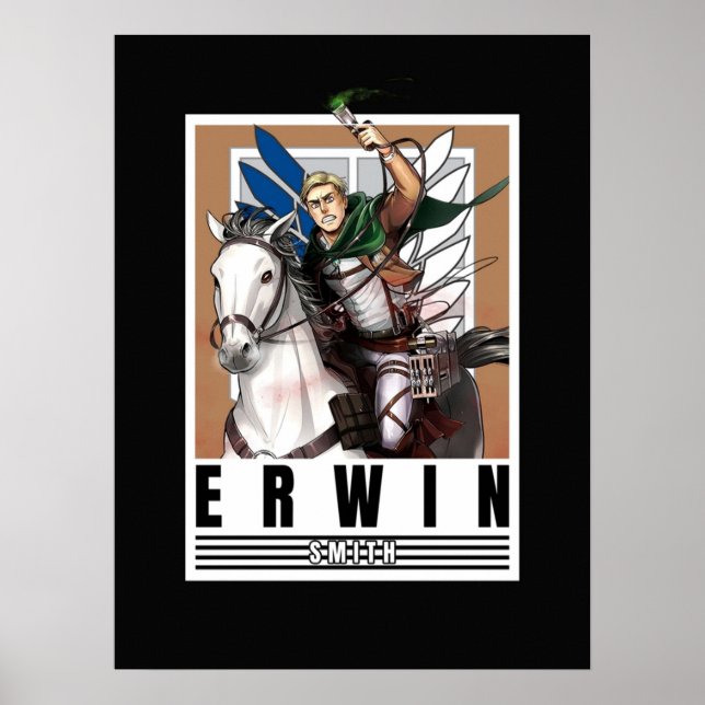 Poster Carte Erwin Smith (Devant)