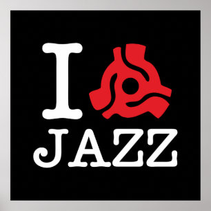 Poster Carte I 45 Jazz