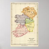 Carte Irlande
