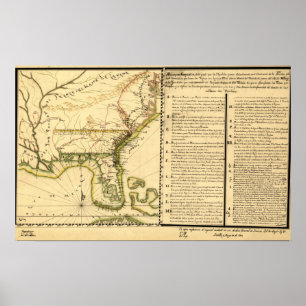 Poster Carte panoramique (langue espagnole)