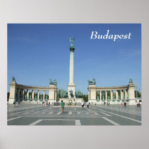 Poster Carte postale Budapest