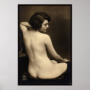 Poster Carte postale de Paris