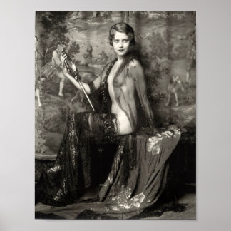 Poster Carte postale française du début des années 1900