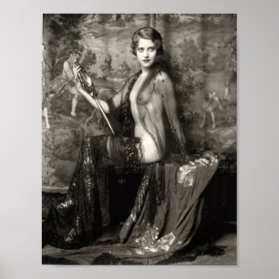 Poster Carte postale tôt de Français des années 1900