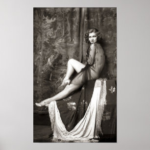 Poster Carte postale tôt de Français des années 1900