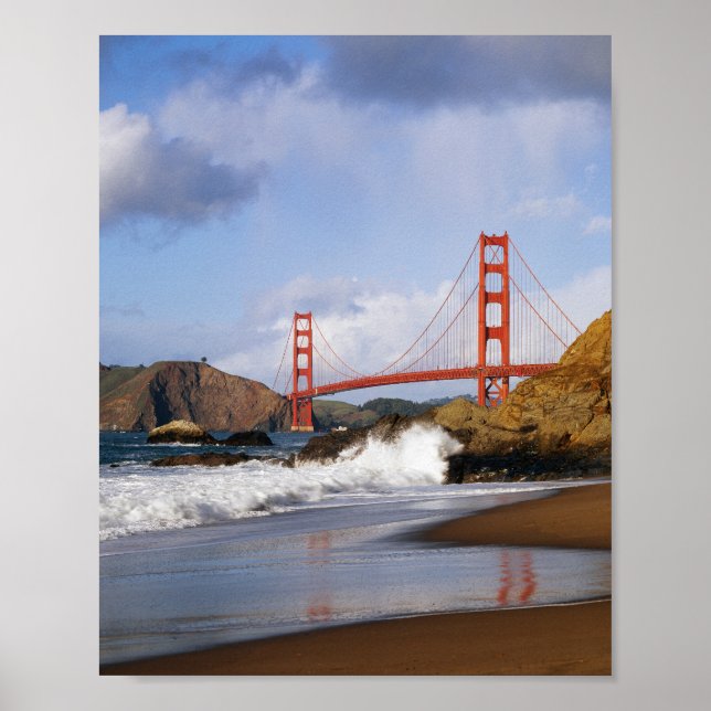Poster Carte postale vintage San Francisco (Devant)