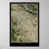 Carte satellite Morgan Hill California