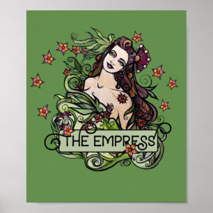 Poster Carte Tarot Empress