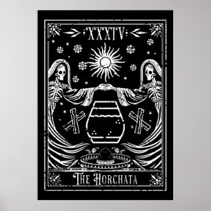 Poster Carte Tarot Horchata