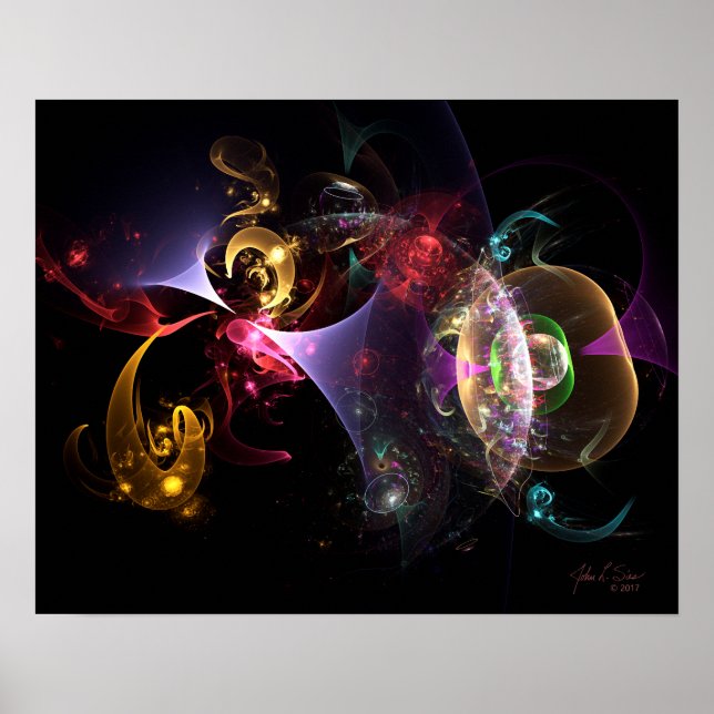 Poster Carte universelle (20x16) (Devant)