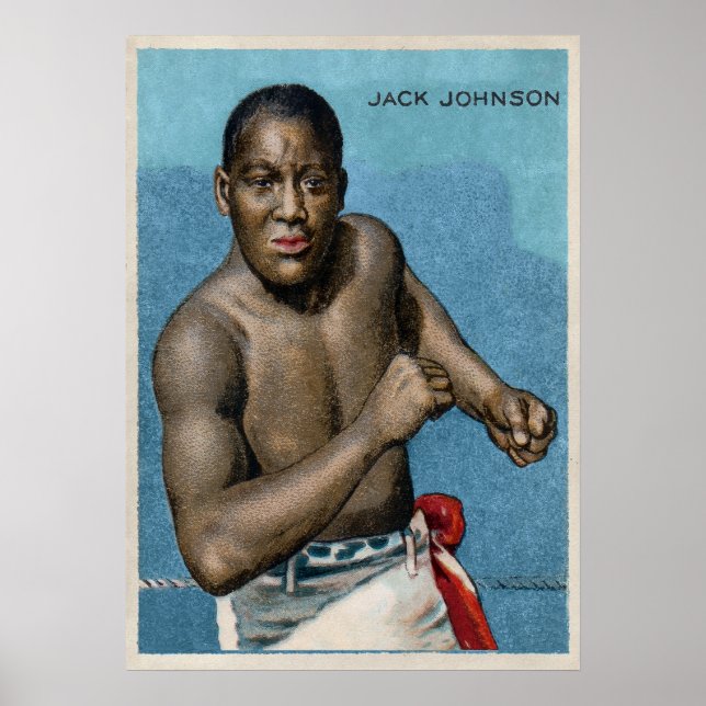 Poster Carte vintage Jack Johnson (Devant)
