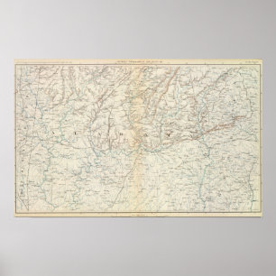 Poster Carte XIII de GEN