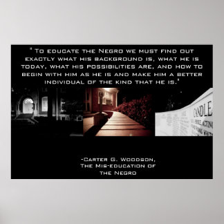Poster Carter G Woodson-N1