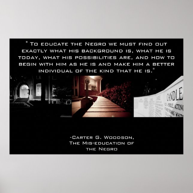 Poster Carter G Woodson-N1 (Devant)