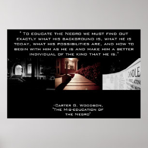 Poster Carter G Woodson-New